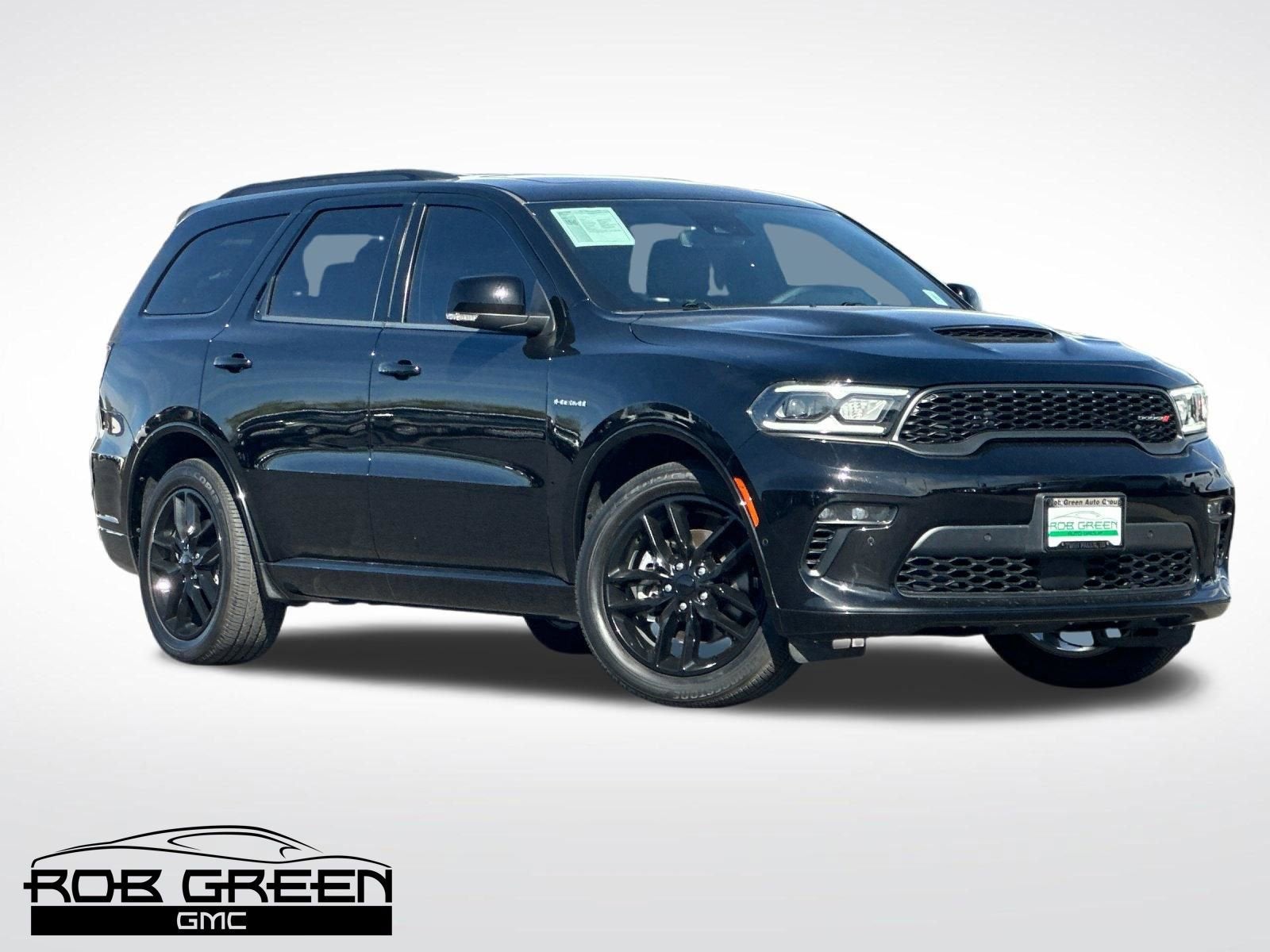 2023 Dodge Durango R/T Premium in Black — front three-quarter view