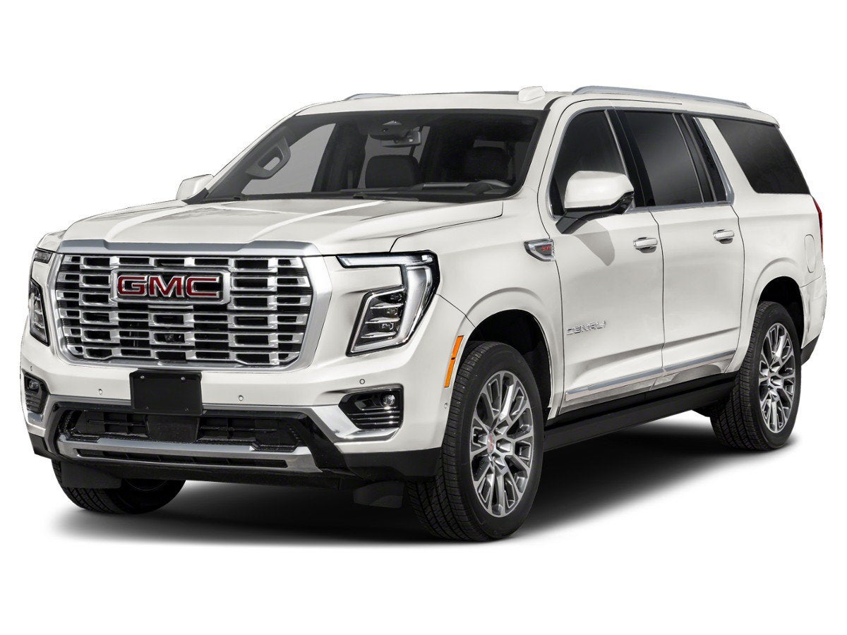 2026 GMC Yukon XL Denali in Sterling Metallic — front three-quarter view