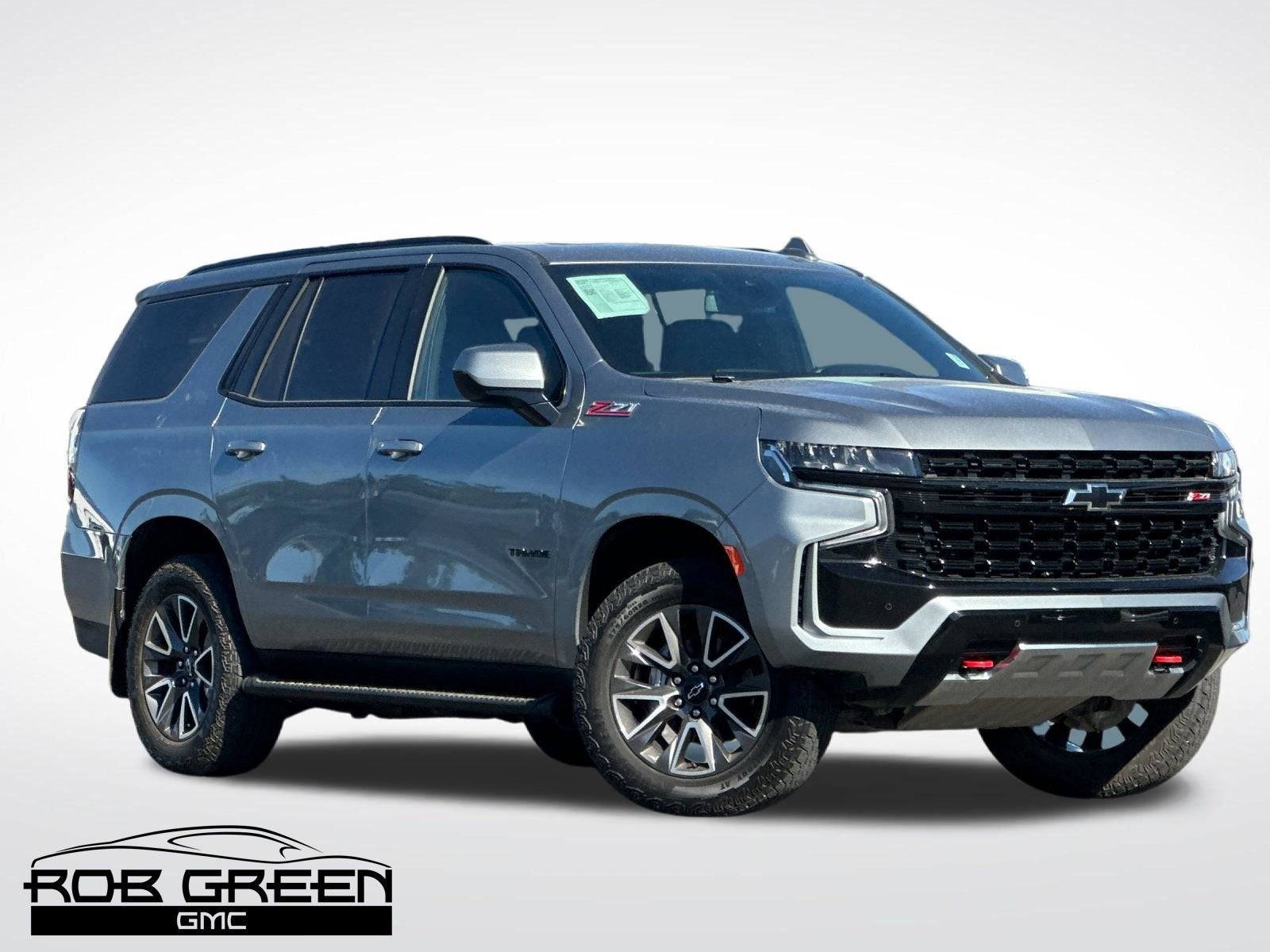 2024 Chevrolet Tahoe Z71 in Sterling Gray Metallic — front three-quarter view