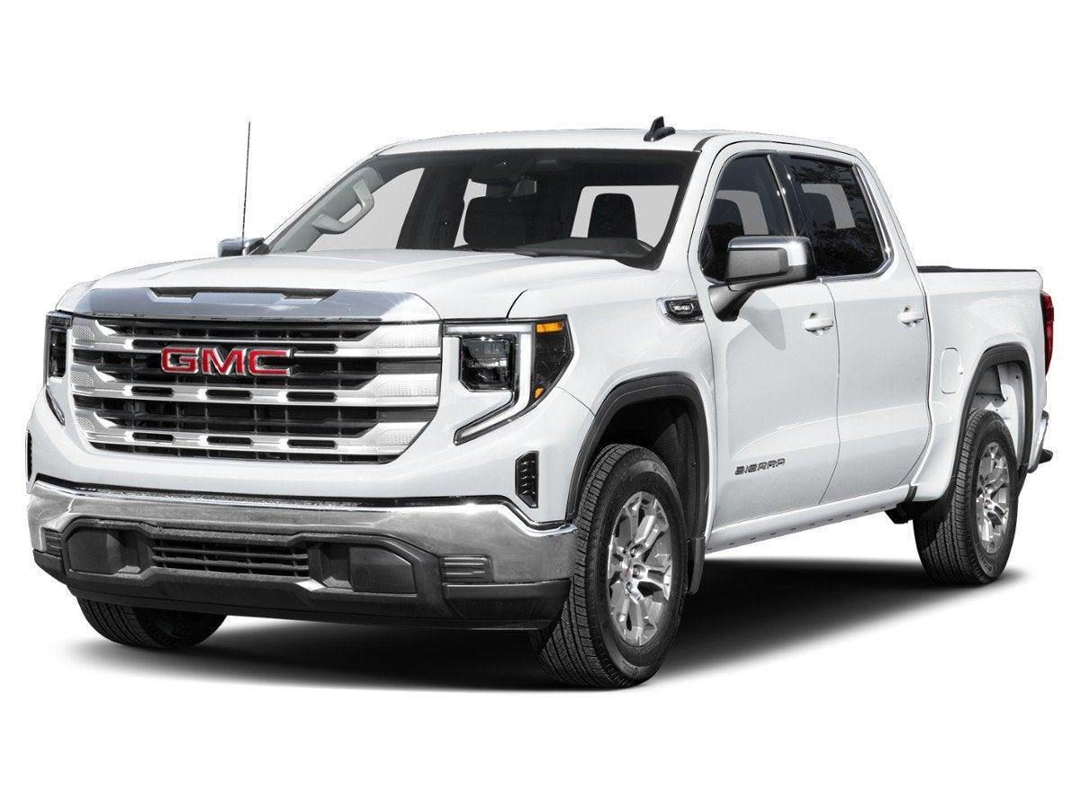 2026 GMC Sierra 1500 SLT in Onyx Black — front three-quarter view